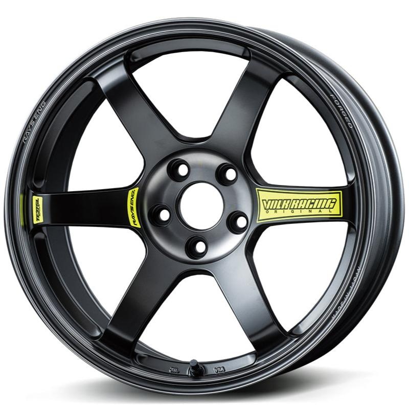 Volk Racing TE37 Saga SL M-Spec – 18×9.5 / +22 / 5×114.3 – Pressed Black *Set of 4*