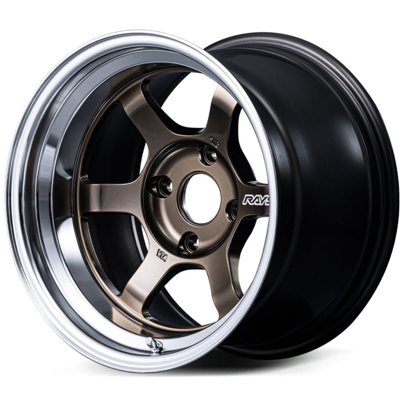Volk Racing TE37V Spec-SR – 16″ Shining Bronze Metal / Rim FDMC 16×7.5 +25 4×100 (S Rim / Face-1)