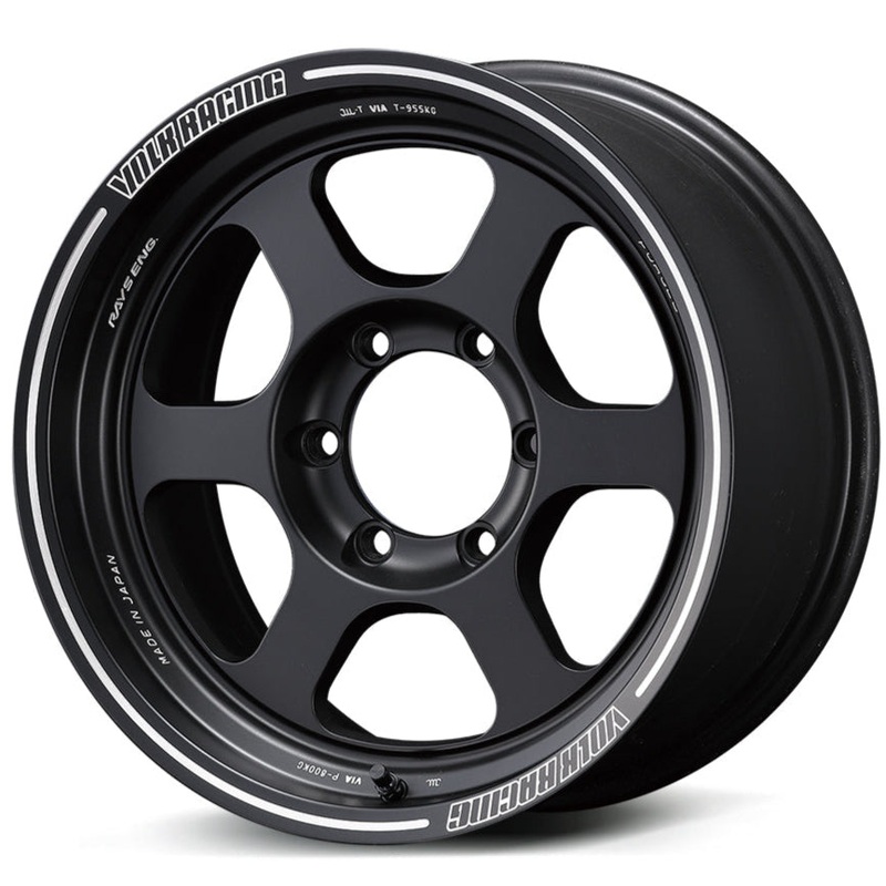 Volk Racing TE37XT – 17×8 / +20 / 6×139.7 – Blast Black *Set of 4*