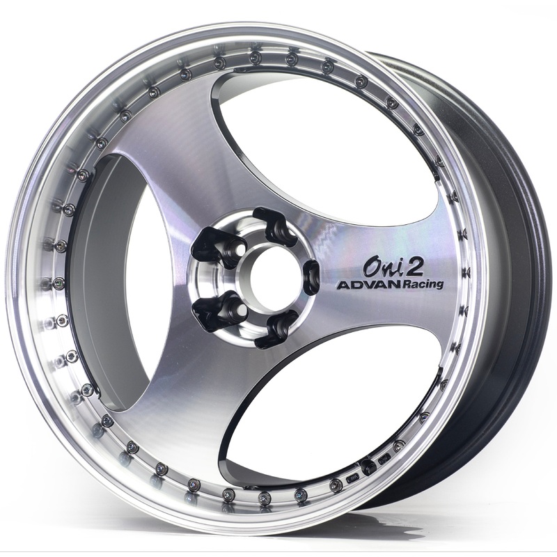 Advan Racing Oni2 Progressive – 20″ Machining & Racing Gloss Black 20×8.5 +33 5×114.3 (STD Face)
