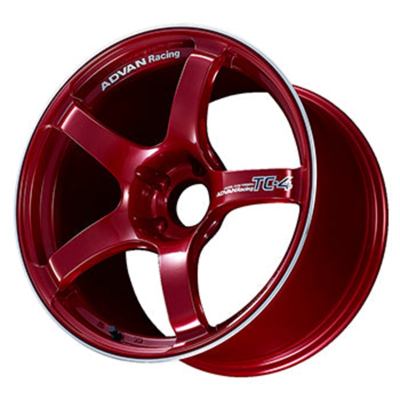 Advan Racing TC-4 – 17″ Racing Gunmetallic & Ring 17×6.5 +40 4×100 (STD Face)