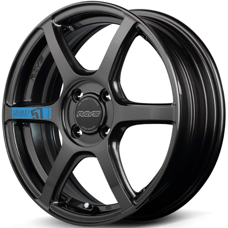 Gram Lights 57C6 Spec-M – 16″ Super Dark Gunmetal (AXZ) 16×5.5 +45 4×100