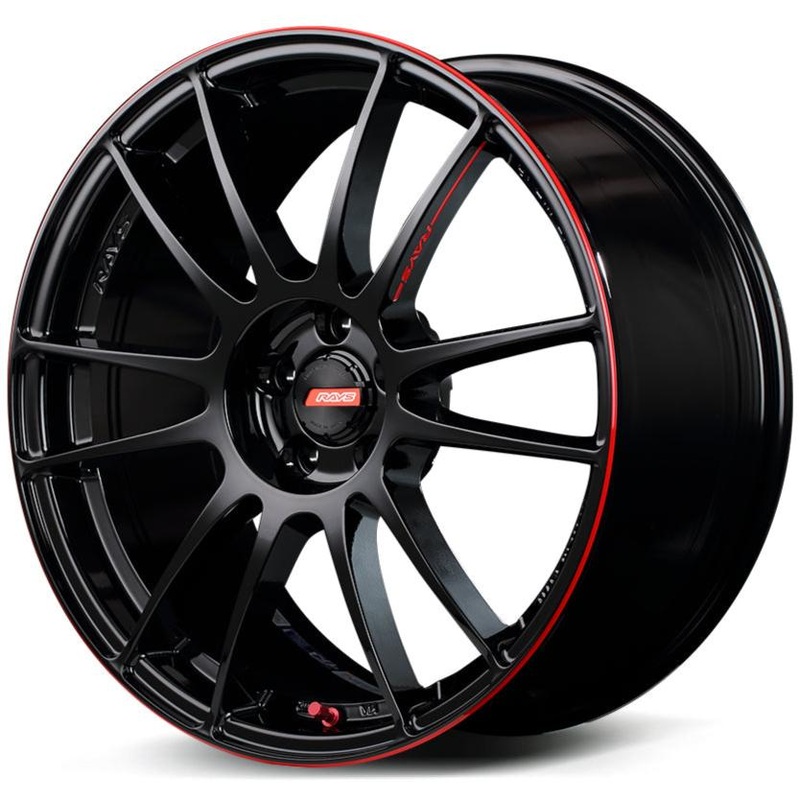 Gram Lights 57Xtreme Rev Limit Edition – 18″ Black & Machining / E-Pro Coat 18×7.5 +49 5×114.3 (Face-1)