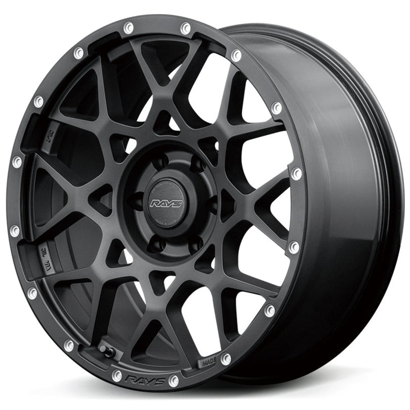 Rays Offroad M8 – 17″ Matte Black 17×8.5 +10 6×139.7