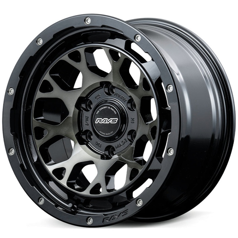 Rays Offroad M9+ – 17″ Semigloss Black 17×7 +45 5×100