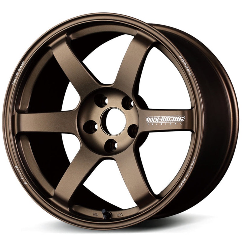 Volk Racing TE37 Saga S-Plus – 18×8.5 / +42 / 5×112 (VW / Audi / Mini Fitment) *Set of 4* [Black Shadow] Matte Translucent Black (In Stock)