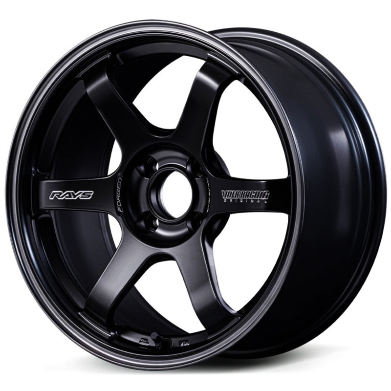 Volk Racing TE37 Sonic Black Shadow – 16″ Matte Translucent Black 16×5.5 +45 4×100 (Face-1)