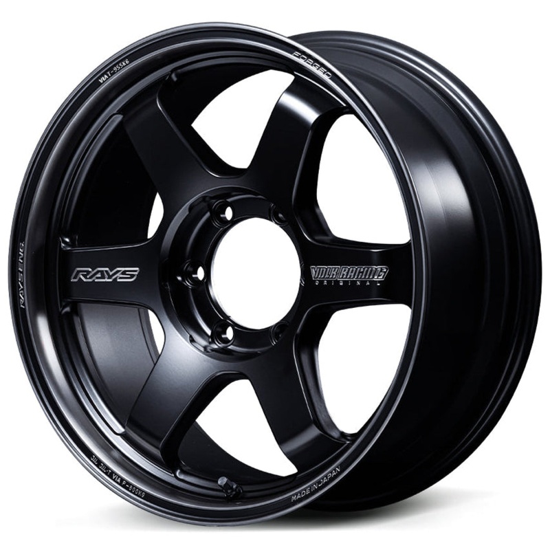 Volk Racing TE37 Ultra Large PCD Black Shadow – 18″ Matte Translucent Black 18×8 +36 6×139.6 (Face-1)