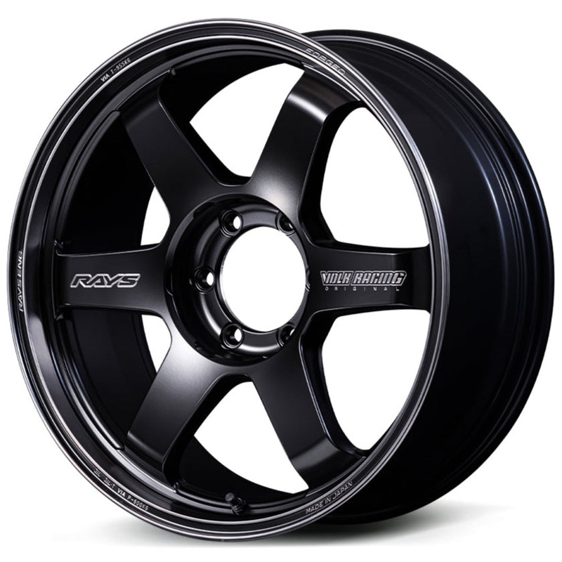 Volk Racing TE37 Ultra Large PCD Black Shadow – 20″ Matte Translucent Black 20×8.5 +45 6×139.7 (Face-0)