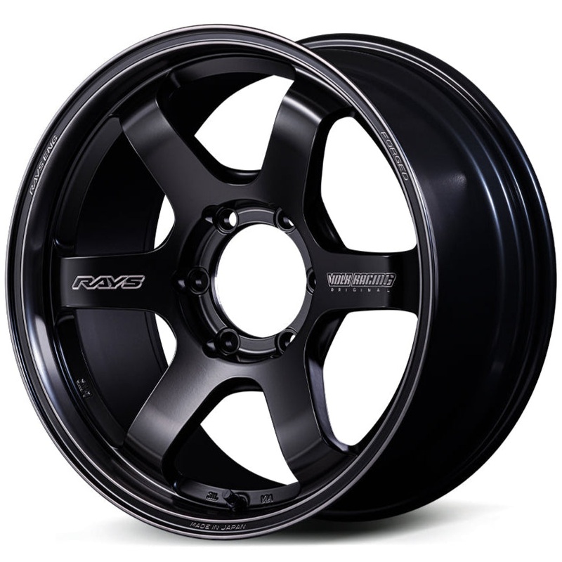Volk Racing TE37SB Black Shadow – 17″ Matte Translucent Black 17×6.5 +37 6×139.7 (Face-2)