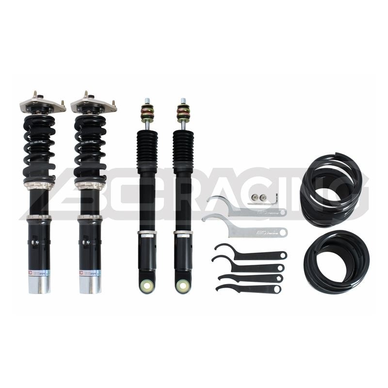 BC RACING BR COILOVERS – 1983-1987 Toyota Corolla w/ Front Spindle (AE86) – C-14-SP Without Swift Springs