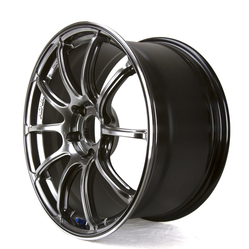 Advan RZII – 18×9.5 +45, 5×114.3 –  Hyper Black *Set of 4*