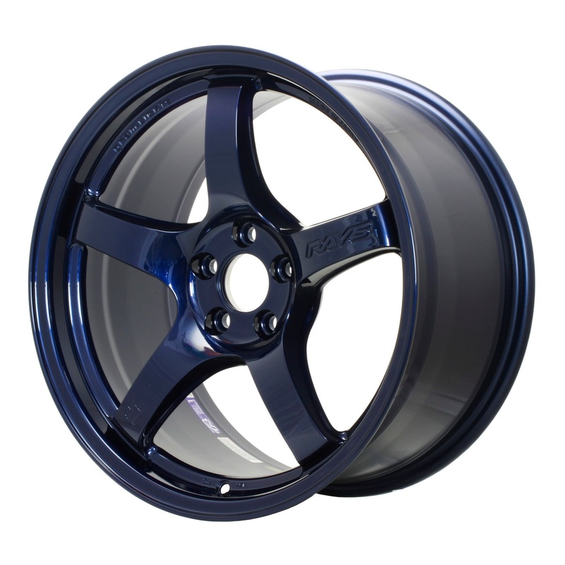 Gram Lights 57CR – 18×9.5 +38 5×114.3 Eternal Blue *Set of 4*