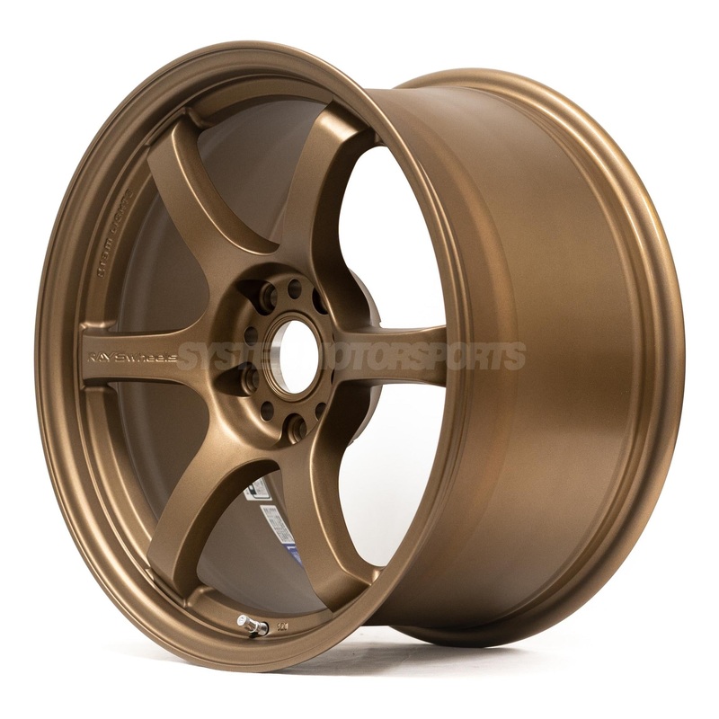 Gram Lights 57DR – 18×9.5 / +22 / 5×114.3 – Bronze *Set of 4*