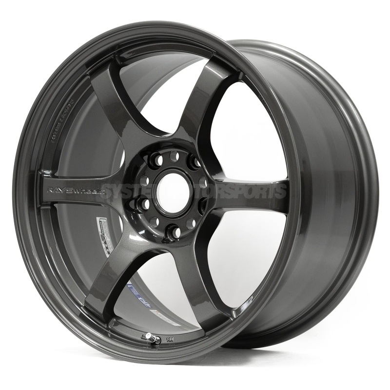 Gram Lights 57DR – 18×9.5 / +38 / 5×114.3 – HS Gunmetallic *Set of 4*