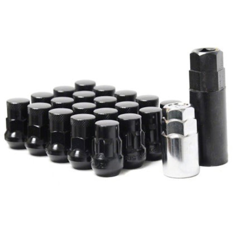 Muteki SR35 Lug Nuts (Close Ended) – M12 / Black 12×1.25