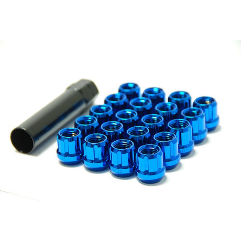 Muteki Super Tuner Lug Nuts (Open Ended) – M12 / Blue 12×1.25 Blue