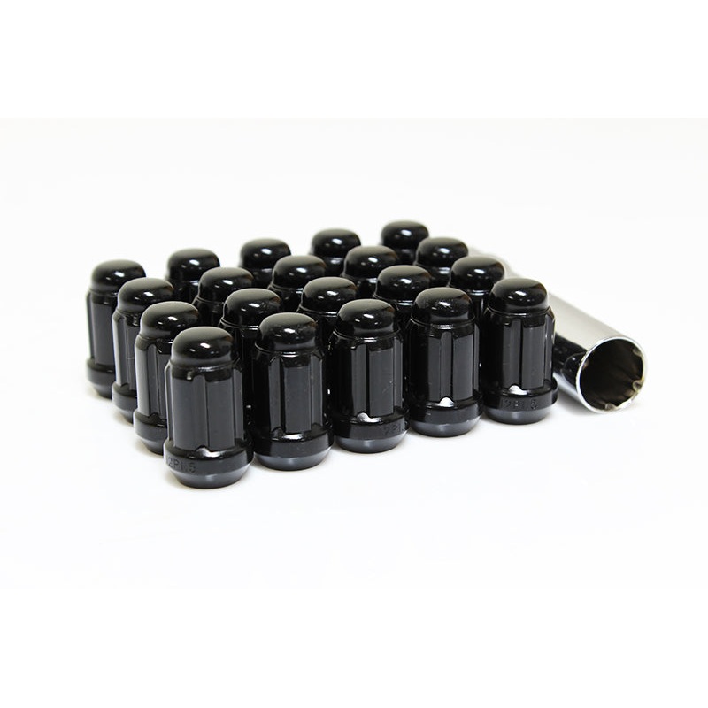 Muteki Tuner Spline Lug Nuts (Close Ended) – Black 12×1.25