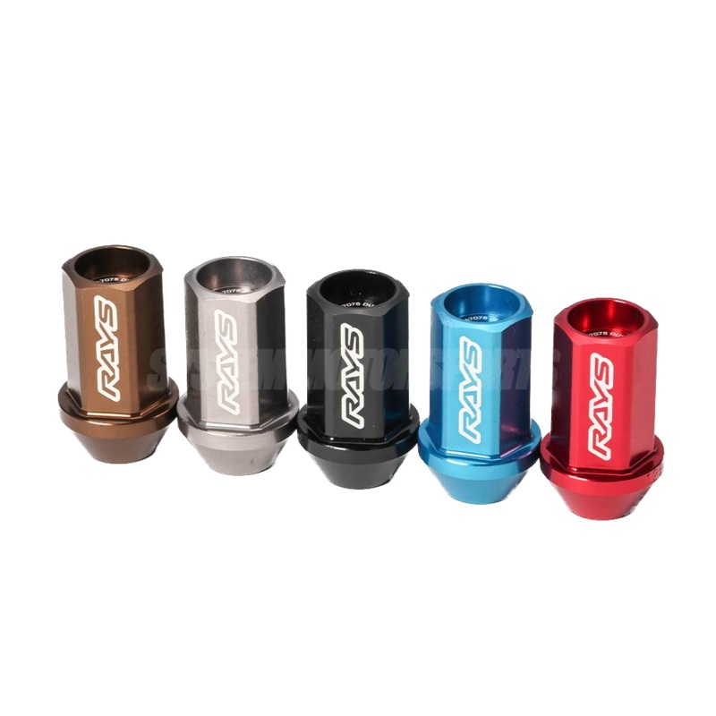 Rays Dura-Nut L42 Lug Nuts & Locks 12×1.25 Black