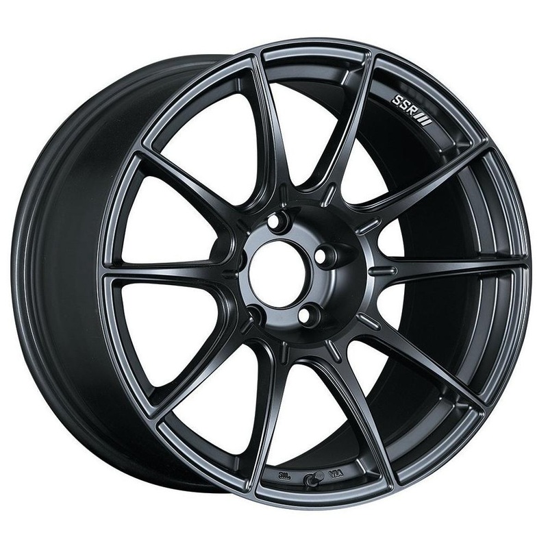 SSR GTX01 – 19×9.5 / +38 / 5×120 – Matte Black *Set of 4*
