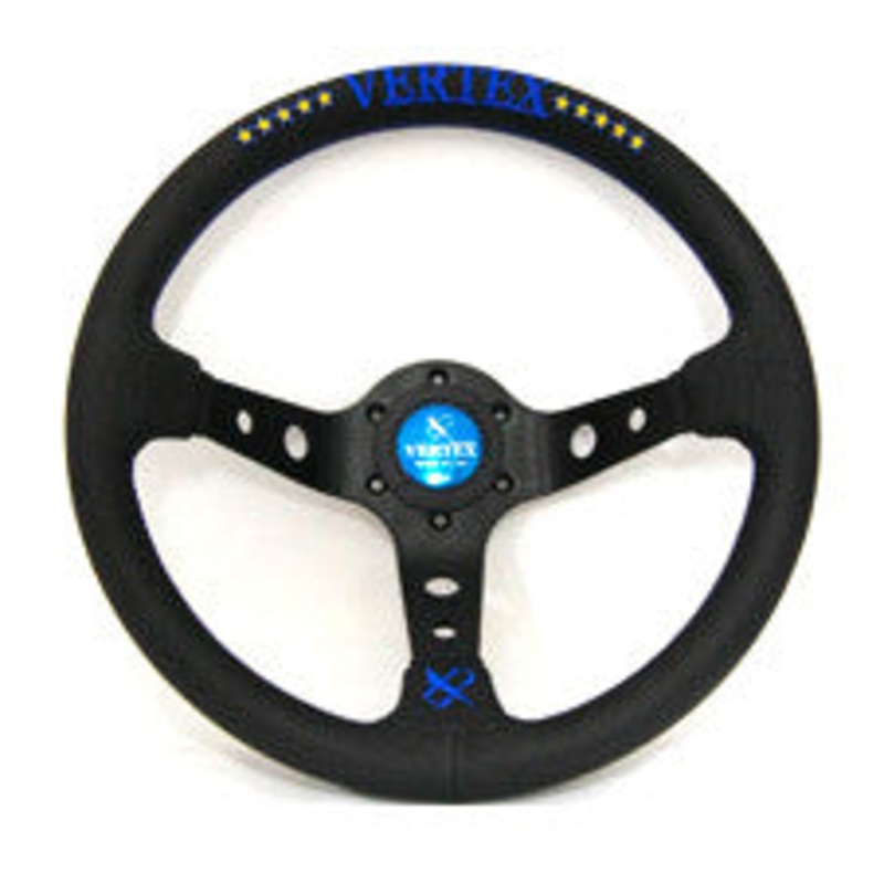 Vertex 10 Star Steering Wheel BLUE – 330mm (STW-10STR-BLU)