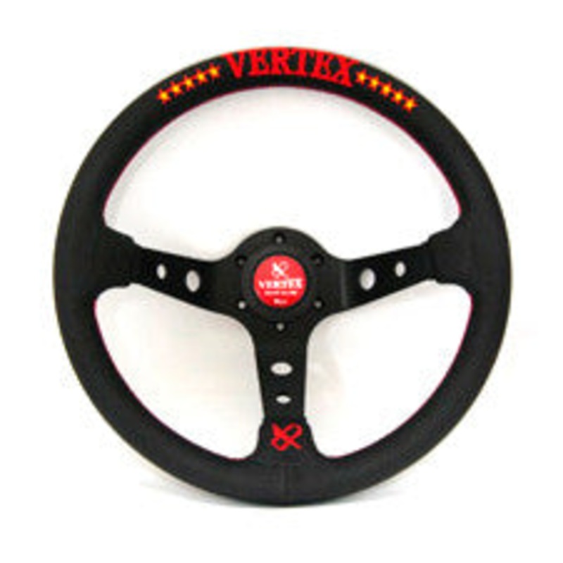 Vertex 10 Star Steering Wheel RED – 330mm (STW-10STR-RED)