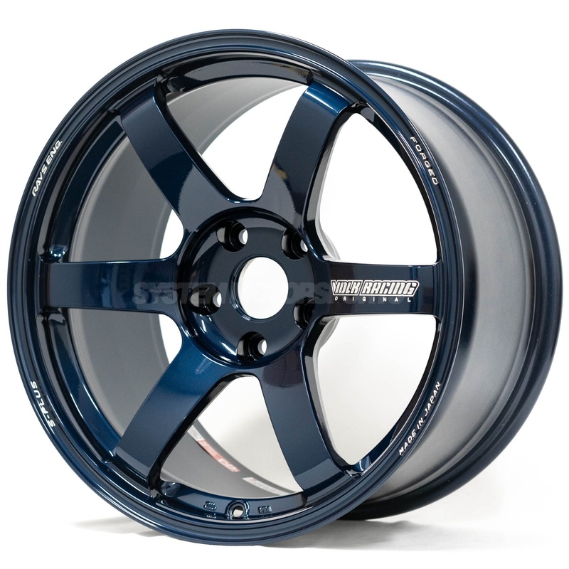 Volk Racing TE37 Saga S-Plus – 18×9.5 / +38 / 5×114.3 – Mag Blue *Set of 4*
