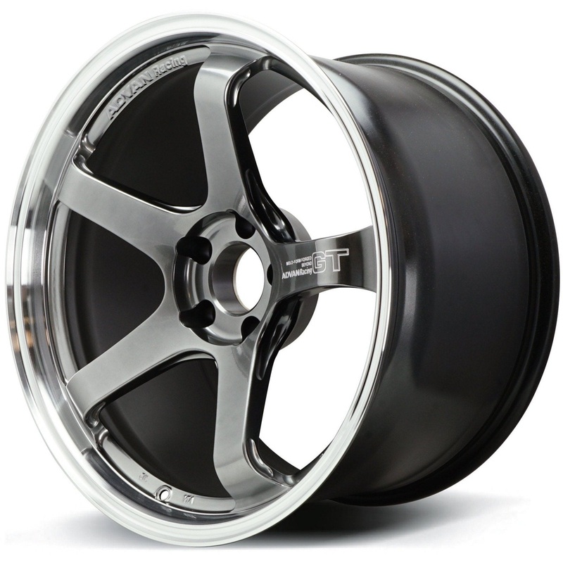 Advan Racing GT Beyond – 19×9.5 +25 / 19×10.5 +32 / 5×112 *Set of 4* Racing Titanium Black