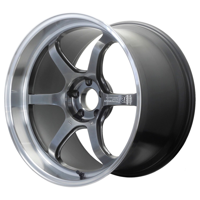 Advan Racing R6 – 18″ Racing Candy Red / Copper Bronze / Titanium Black (Please Specify Under Special Instructions At Shopping Cart) 18×7.5 +44 5×100