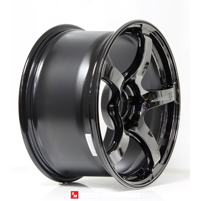 Advan TC-4 18×9.5 +38 5×114.3 Black Chrome *Set of 4* (WRX/STI Fitment)