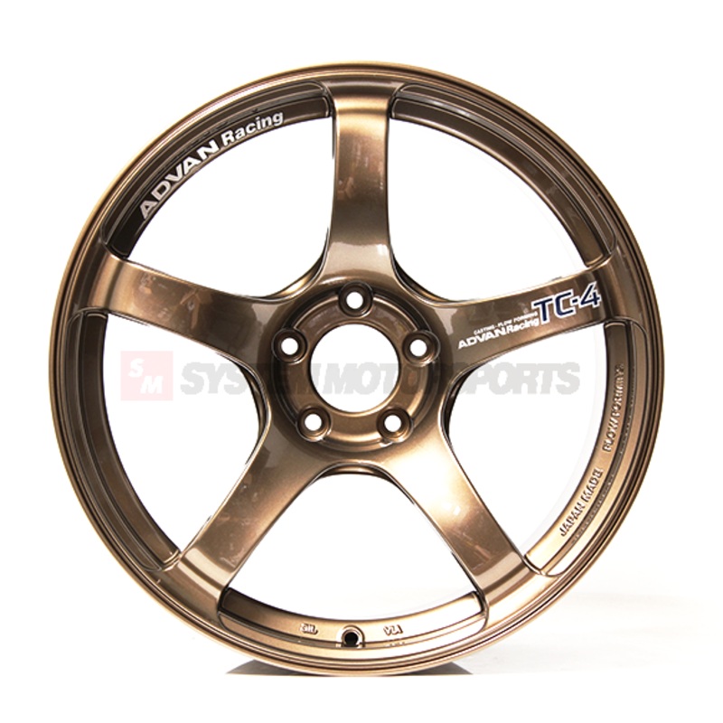 Advan TC-4 – 18×9.5 +45 5×114.3 –  Bronze *Set of 4*