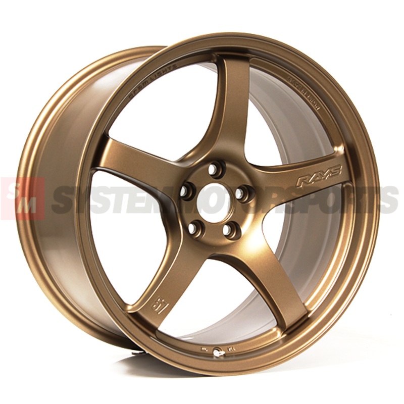 Gram Lights 57CR – 15×8 / +35 / 5×114.3 – Bronze *Set of 4*