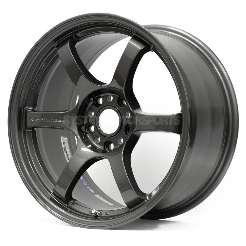 Gram Lights 57DR – 18×9.5 / +38 / 5×120 – HS Gunmetallic *Set of 4*