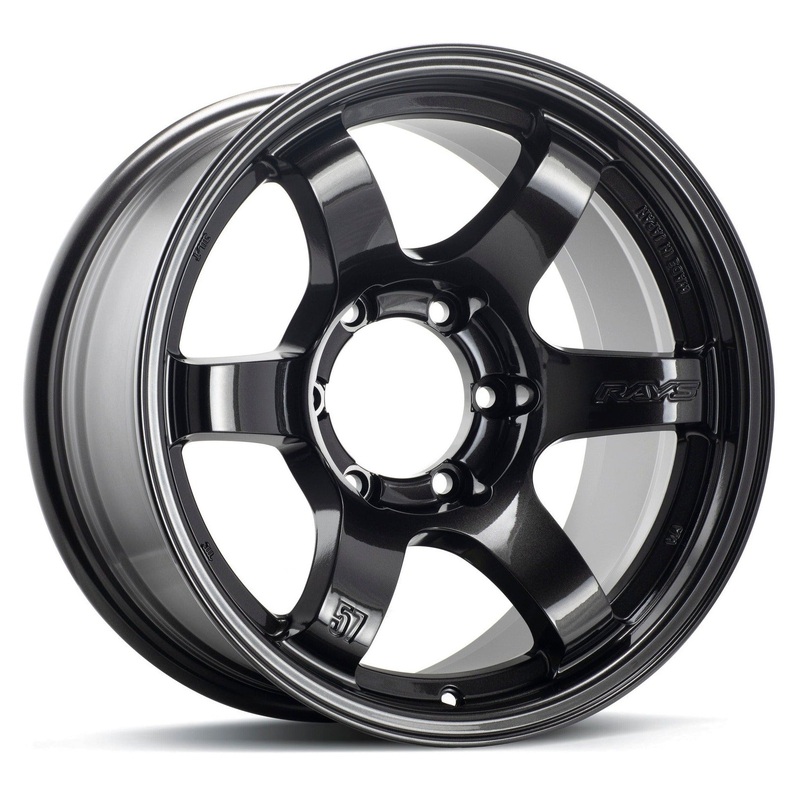 Gram Lights 57DR-X – 16″ Super Dark Gunmetal 16×5.5 +20 5×139.7 (D-1 Center)