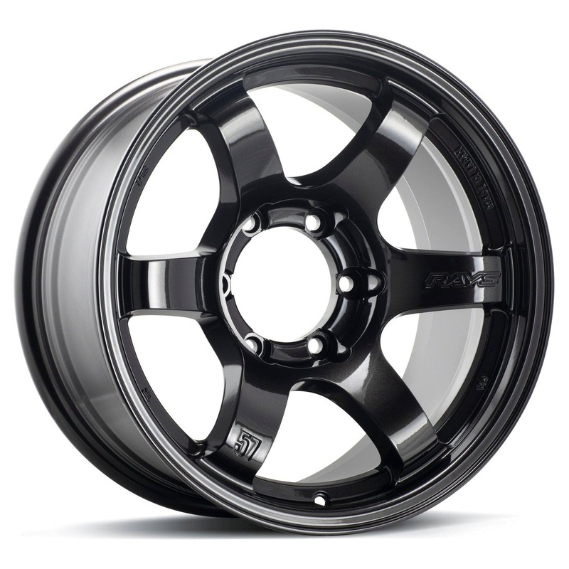 Gram Lights 57DR-X – 18″ Super Dark Gunmetal 18×8 +7 6×114.3