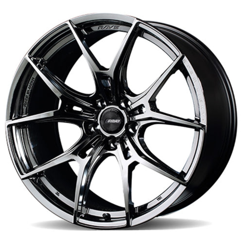 Gram Lights 57FXZ – 20″ Super Dark Gunmetal / Machining & Rim Edge DC 20×8.5 +38 5×114.3 (Face-1)