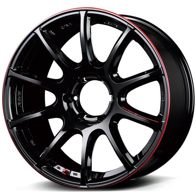 Gram Lights 57Trans-X Rev Limit Edition – 18″ Black & Machining / E-Pro Coat 18×8 +20 6×139.7