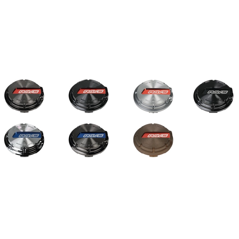 Gram Lights GL Centercaps Black Chrome / Red Logo