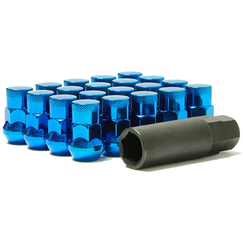 Muteki SR35 Lug Nuts (Close Ended) – M12 / Blue Blue 12×1.25