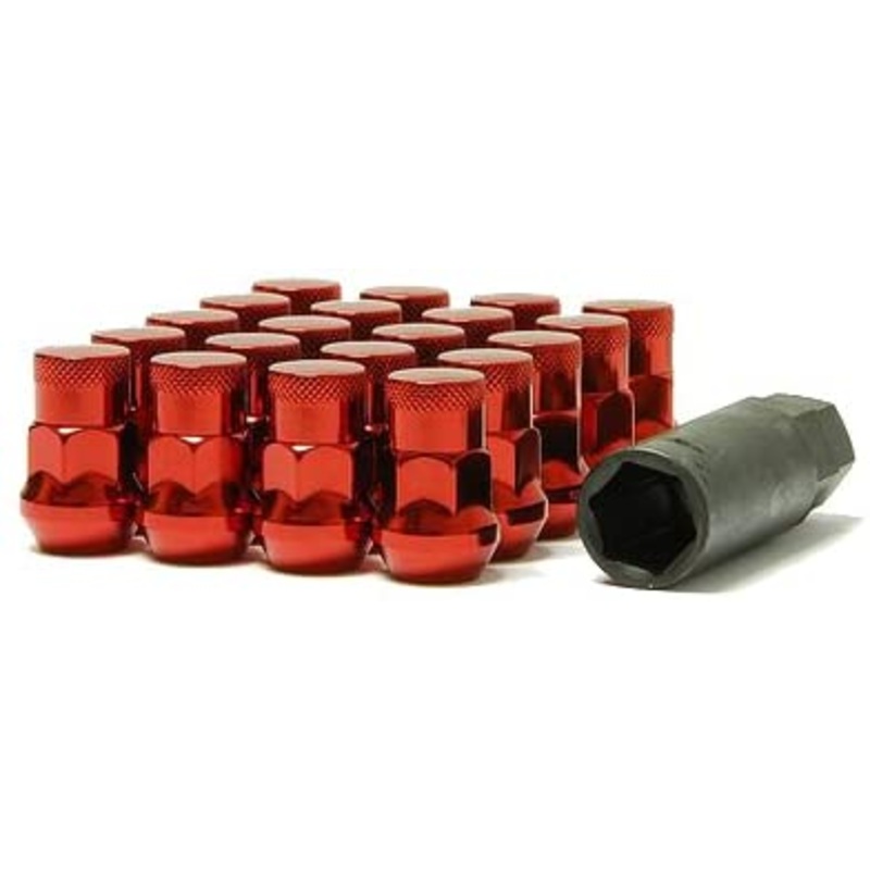 Muteki SR35 Lug Nuts (Close Ended) – M12 / Red Red 12×1.25