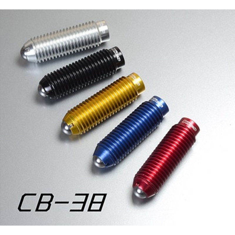Project Kics Compression Bolts (20pcs) 28mm (CB-28) Red 12×1.25