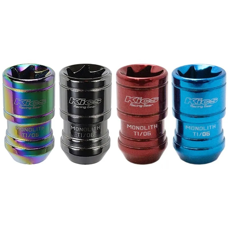 Project Kics Monolith T1/06 Lug Nuts 12×1.25 Black