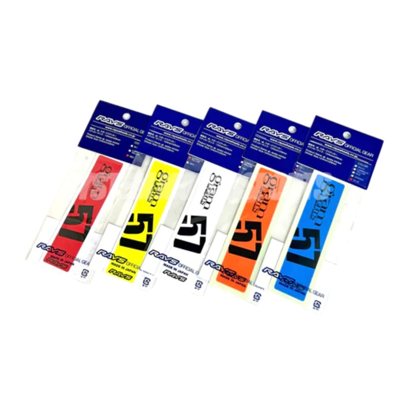 Rays Gramlights Optional Spoke Decal (57CR / 57DR) Red