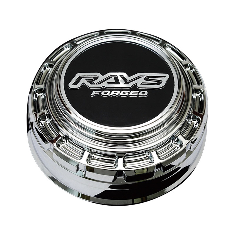 Rays Volk Racing 6H Centercaps Chrome 5×150