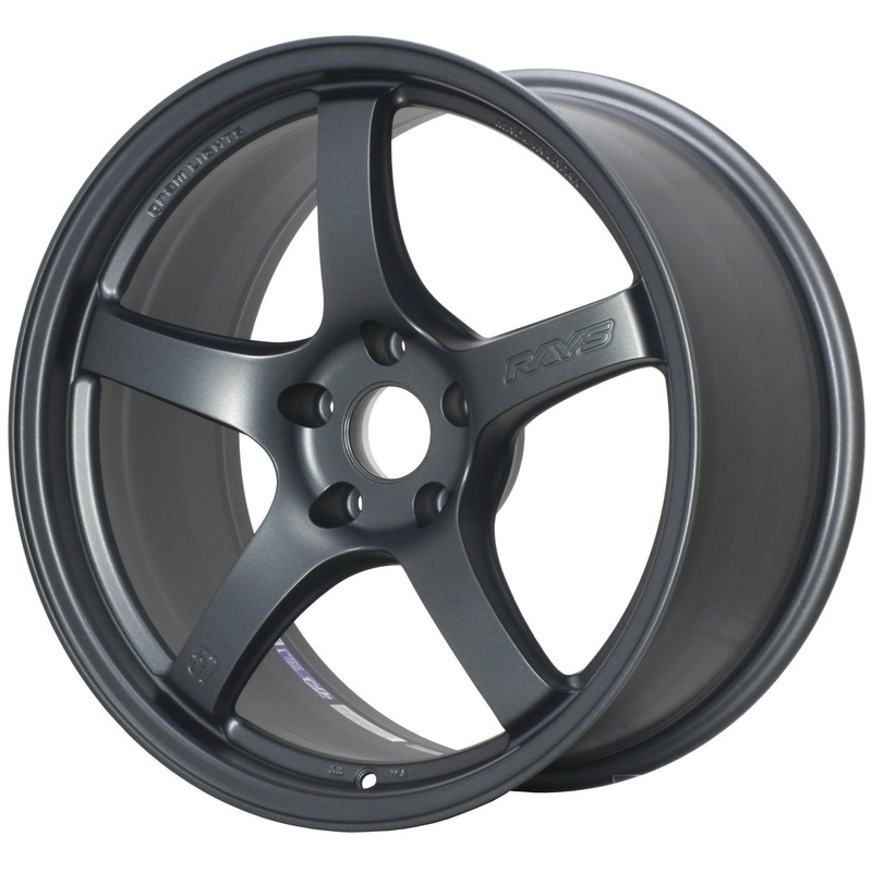 Gram Lights 57CR – 15×8 / +35 / 5×114.3 – Gunblue II *Set of 4*