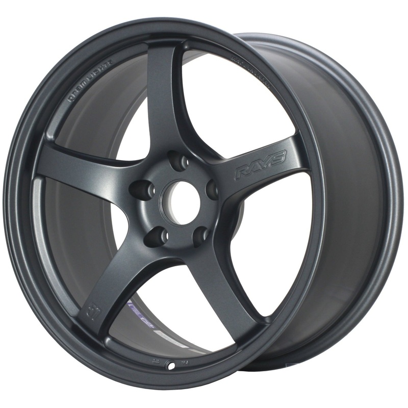 Gram Lights 57CR – 18×10.5 / +12 / 5×114.3 – Gunblue II *Set of 4*