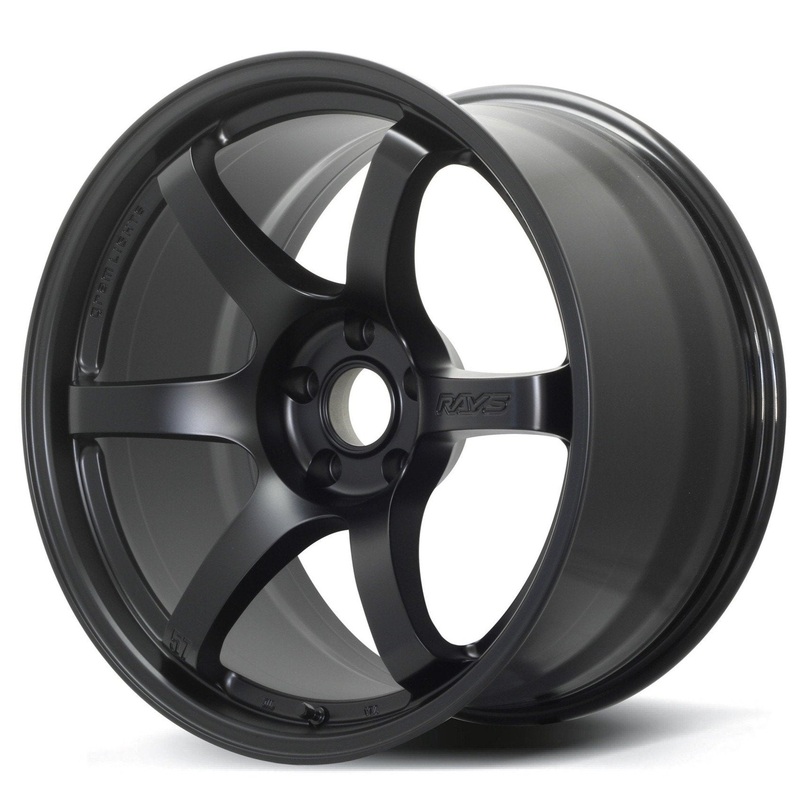 Gram Lights 57DR – 19×10.5 / +35 / 5×114.3 – Semigloss Black *Set of 4*