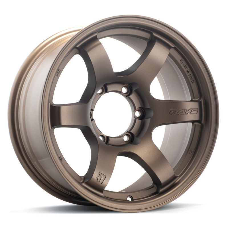 Gram Lights 57DR-X – 18×9 / +0 / 6×139.7 – Bronze (Tacoma/4Runner Fitment) *Set of 4*