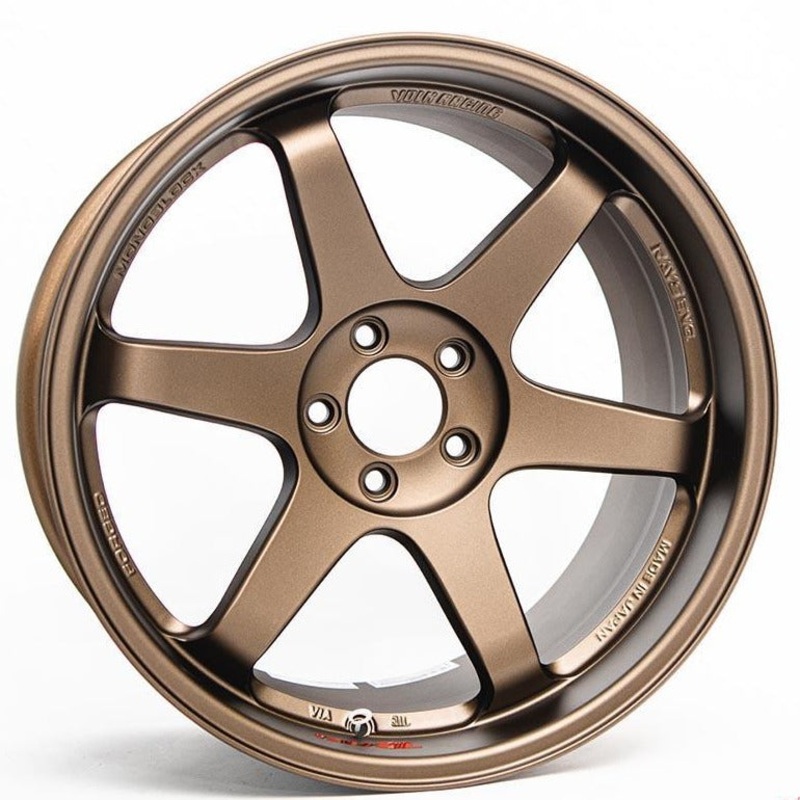 Volk Racing TE37SL – 19×9.5 +22 / 19×10.5 +35 / 5×112 – Blast Bronze (A9x MKV Fitment) *Set of 4*