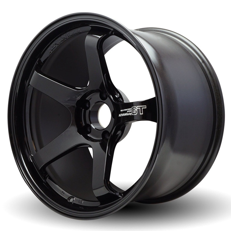 Advan Racing GT Beyond – 19×9.5 +25 / 19×10.5 +32 / 5×112 – Racing Titanium Black *Set of 4*